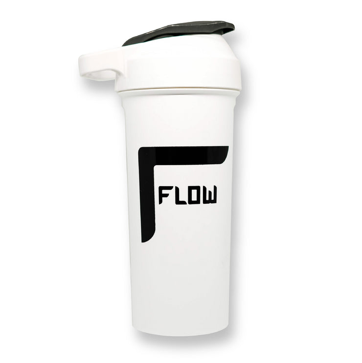Flow White Shaker Bottle